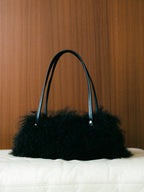 Mongolian Bowler Bag (Black)